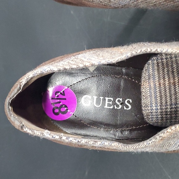 GUESS Briclyn Wingtip Lace-up Heels 8.5 - Picture 3 of 7